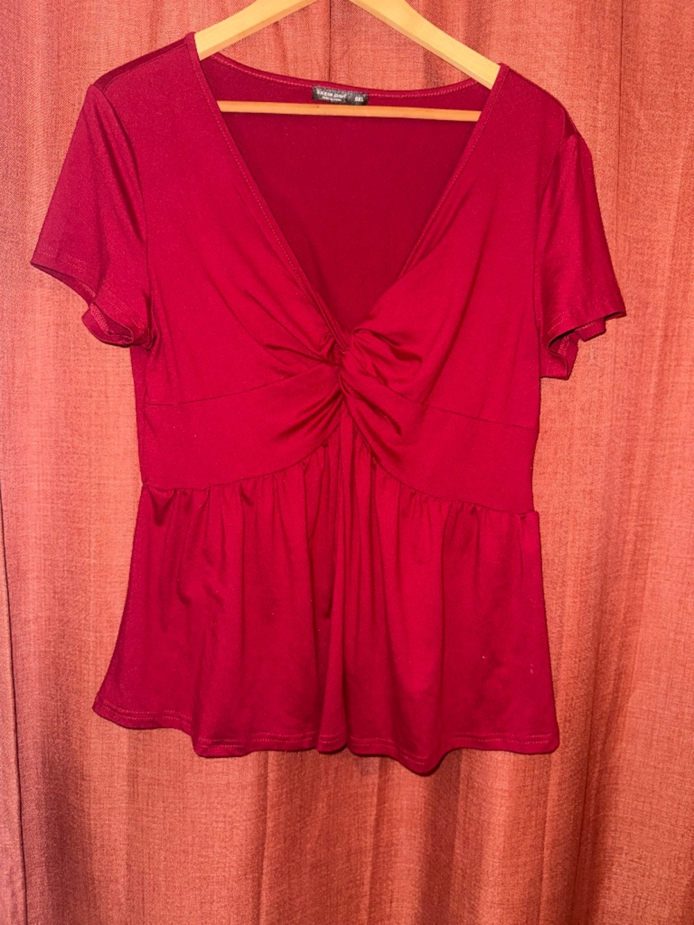 SHEIN Peplum Top